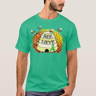 Camiseta Sensibilização para a Doença de Lyme Honeycomb