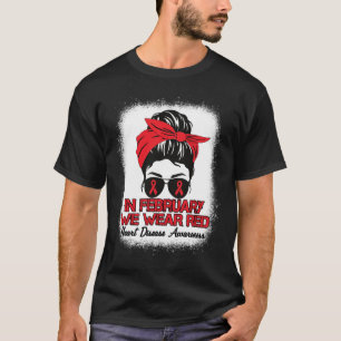 Camiseta Sensibilização Para A Doença Em Fevereiro Vestimos