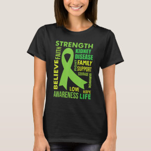 Camiseta Sensibilização Para A Doença Renal Do Ckd Resistên