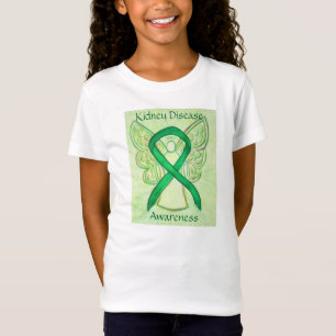 Camiseta Sensibilização para a Doença Renal Fita Anjo Camis