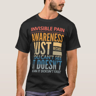 Camiseta Sensibilização para a Dor Invisível - Fibromialgia