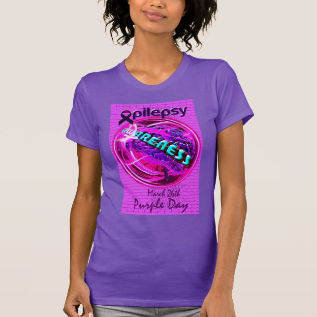 Camiseta Sensibilização para a epilepsia (Frente)