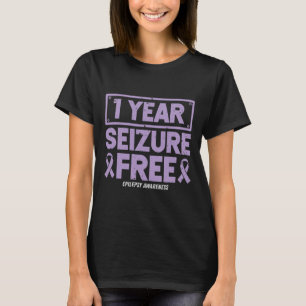 Camiseta Sensibilização para a Epilepsia 1 ano Convulsões F