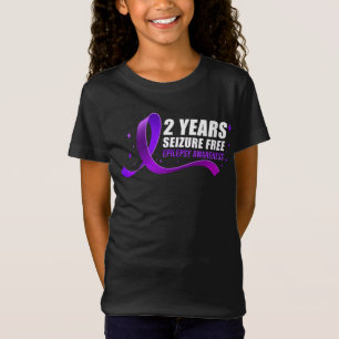 Camiseta Sensibilização para a Epilepsia 2 Anos Convulsões