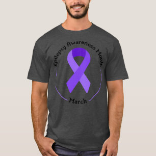 Camiseta Sensibilização para a Epilepsia Branca Mães de Fit