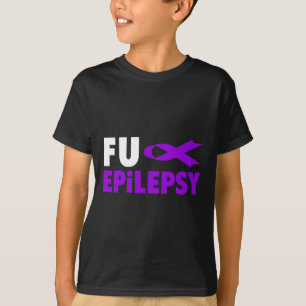 Camiseta Sensibilização para a Epilepsia - Epilepsia Roxa