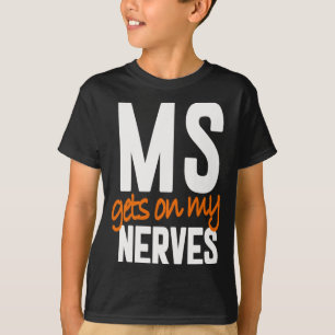 Camiseta Sensibilização para a esclerose múltipla