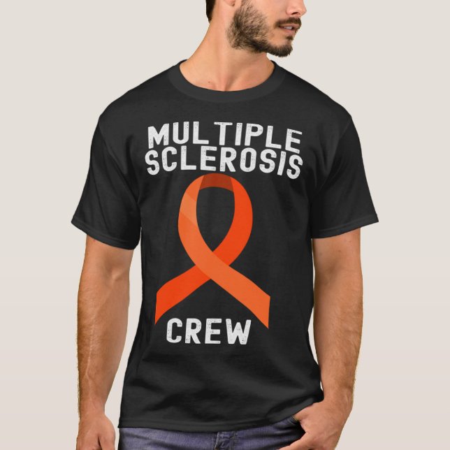 Camiseta Sensibilização para a esclerose múltipla A família (Frente)