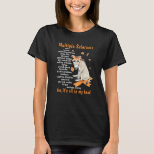 Camiseta Sensibilização Para A Esclerose Múltipla Sim É Tud