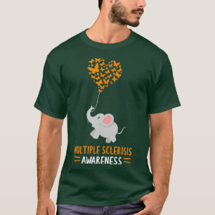 Camiseta Sensibilização para a esclerose múltipla, Sra. Ele