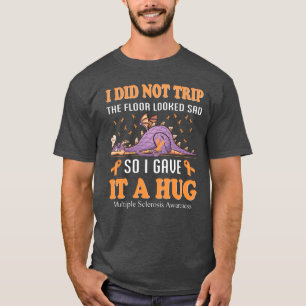 Camiseta Sensibilização para a esclerose múltipla, Supor