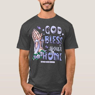 Camiseta Sensibilização para a esperança de deus abençoe