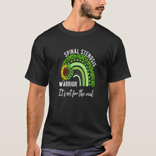Camiseta Sensibilização para a Estenose da Espinal (Frente)