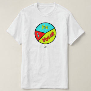 Camiseta Sensibilização para a individualidade (Eu - Eu - E