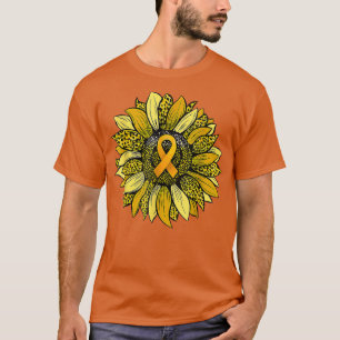 Camiseta Sensibilização para a infância das mulheres Cancer