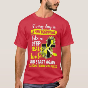 Camiseta Sensibilização para a infância do Cancer Leopard S