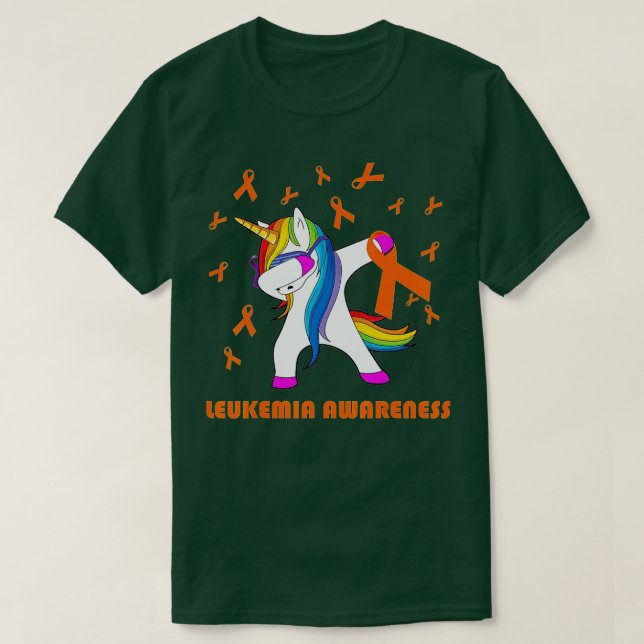 Camiseta Sensibilização para a Leucemia (Frente do Design)