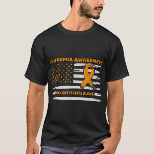 Camiseta Sensibilização para a Leucemia Combatemos o Cancer