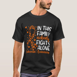 Camiseta Sensibilização para a Leucemia do Suporte Familiar
