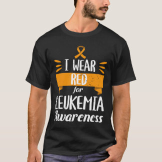 Camiseta Sensibilização para a Leucemia Mês I Visto Cancer 