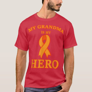 Camiseta Sensibilização para a Leucemia Minha Avó é o meu A