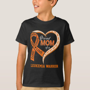 Camiseta Sensibilização Para A Leucemia Orgulha Mãe De Um G