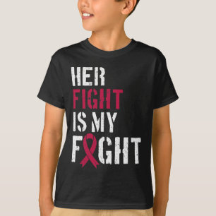 Camiseta Sensibilização Para A Leucemia Sua Luta É Minha Lu