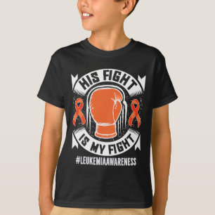 Camiseta Sensibilização Para A Leucemia Sua Luta É Minha Lu