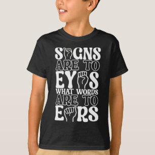 Camiseta Sensibilização para a linguagem gestual 12