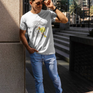 Camiseta Sensibilização para a Poluição do Surfe