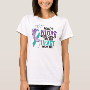 Camiseta Sensibilização para a prevenção do suicídio, chá e