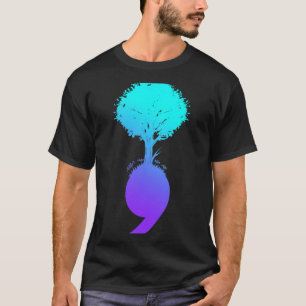 Camiseta Sensibilização para a prevenção do suicídio em árv