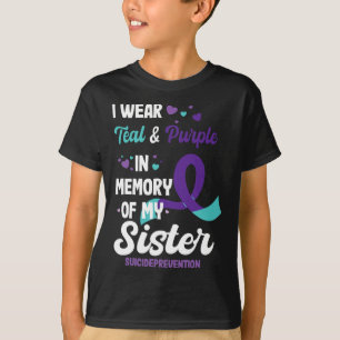 Camiseta Sensibilização Para A Prevenção Do Suicídio Em Mem