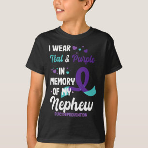 Camiseta Sensibilização Para A Prevenção Do Suicídio Em Mem