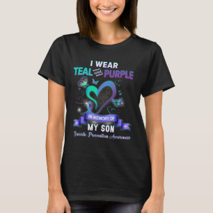 Camiseta Sensibilização para a prevenção do suicídio Eu Vis