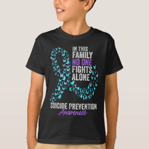 Camiseta Sensibilização para a prevenção do suicídio Mês Bo