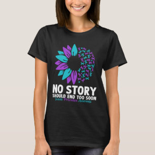 Camiseta Sensibilização Para A Prevenção Do Suicídio Nenhum