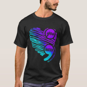 Camiseta Sensibilização Para A Prevenção Do Suicídio Semico