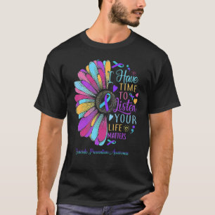 Camiseta Sensibilização Para A Prevenção Do Suicídio Tenho 