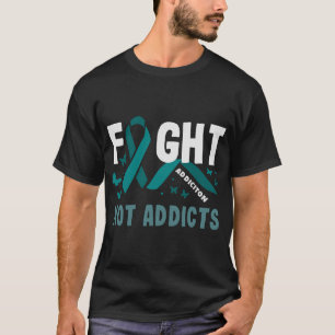 Camiseta Sensibilização para a recuperação do Vício de fita