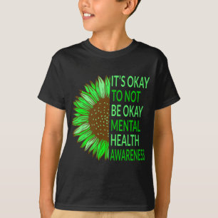 Camiseta Sensibilização Para A Saúde Girassol Está Tudo Bem