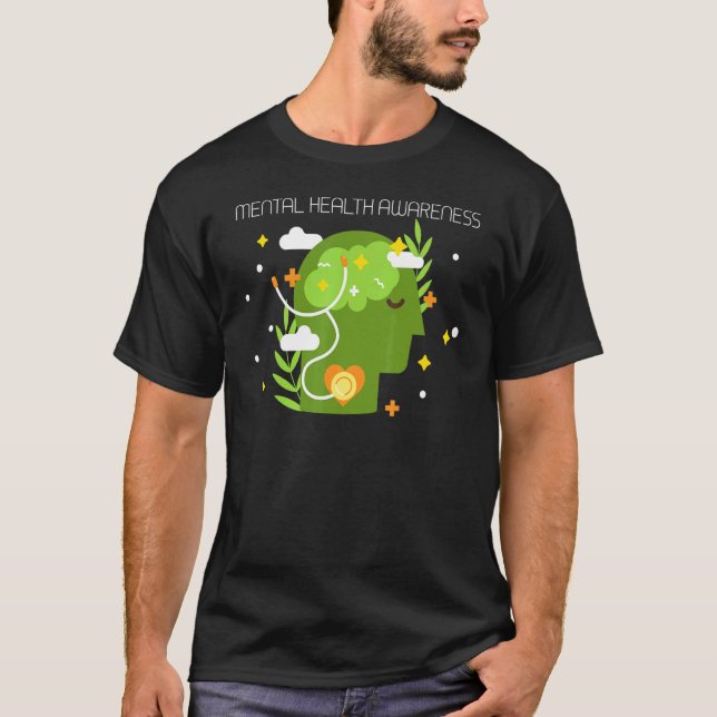 Camiseta Sensibilização para a saúde mental 2 (Frente)