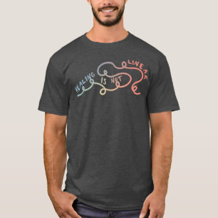 Camiseta Sensibilização Para A Saúde Mental A Curar Mês Não