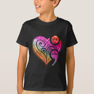 Camiseta Sensibilização para a Saúde Mental do Coração Semi