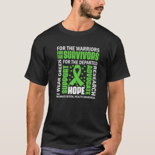Camiseta Sensibilização Para A Saúde Mental Dos Guerreiros 