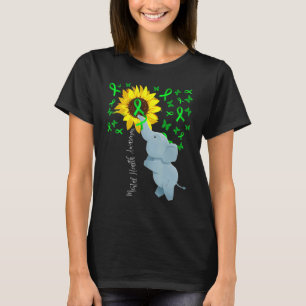 Camiseta Sensibilização Para A Saúde Mental Elefante De Gir