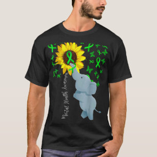 Camiseta Sensibilização Para A Saúde Mental Elefante De Gir