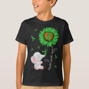 Camiseta Sensibilização para a saúde mental Elefante de gir
