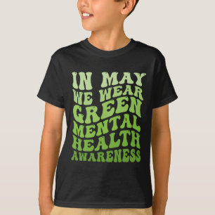 Camiseta Sensibilização Para A Saúde Mental Em Maio Vestimo