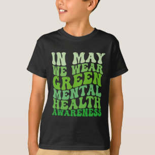Camiseta Sensibilização Para A Saúde Mental Em Maio Vestimo